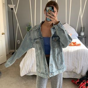 Oversized Levi Denim Jacket